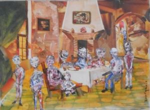 Voir le détail de cette oeuvre: En famille